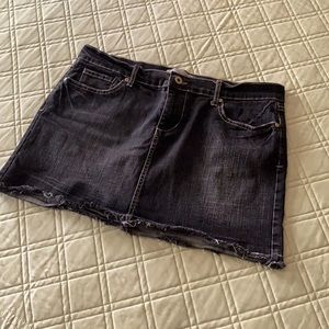 Old Navy - Black Denim Mini